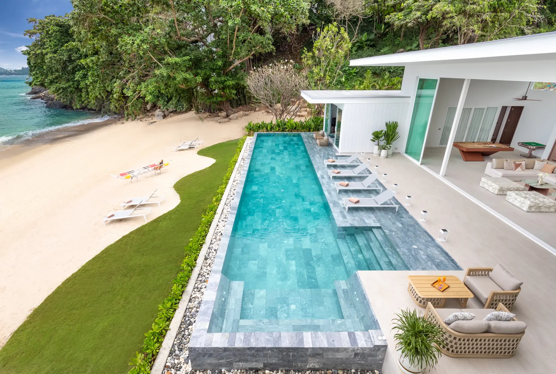 Phuket Romance - Villa Amann Phuket - Aerial View