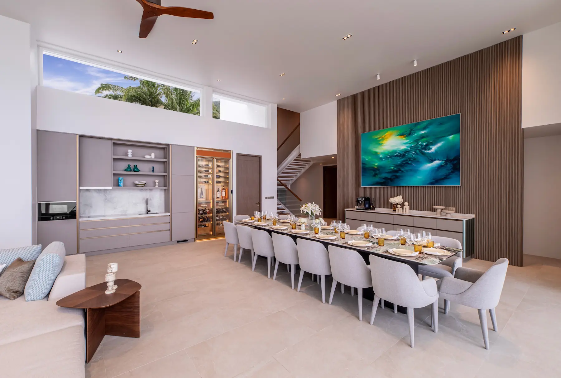 Phuket Romance - Villa Amann Phuket - Dining Living 2